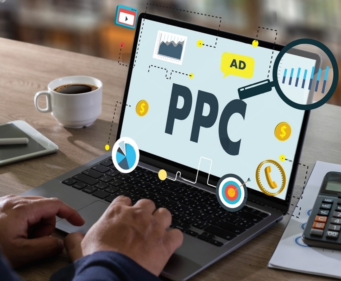 Flowchart outlining the essential elements of creating a successful PPC campaign for businesses.